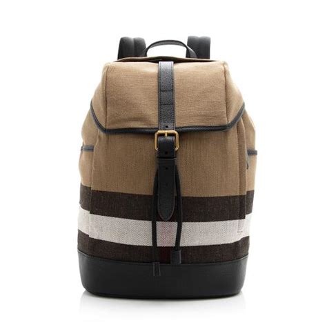 burberry drifton backpack|BURBERRY Overdyed Canvas Mega Check Drifton Backpack.